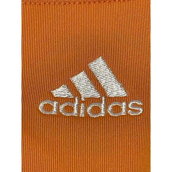 Adidas Climalite Golf Polo Size Large‎ Orange EUC - Picture 1 of 6